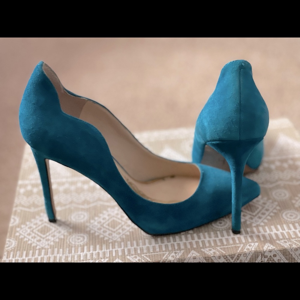✨Jessica Simpson Teal/ Turquoise Pumps
